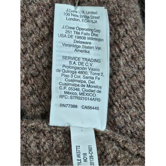 MADEWELL WOMEN'S MERINO WOOL BLEND CARDIGAN SWEATER – SIZE SMALL – OVERSIZED FIT - Picture 9 of 11